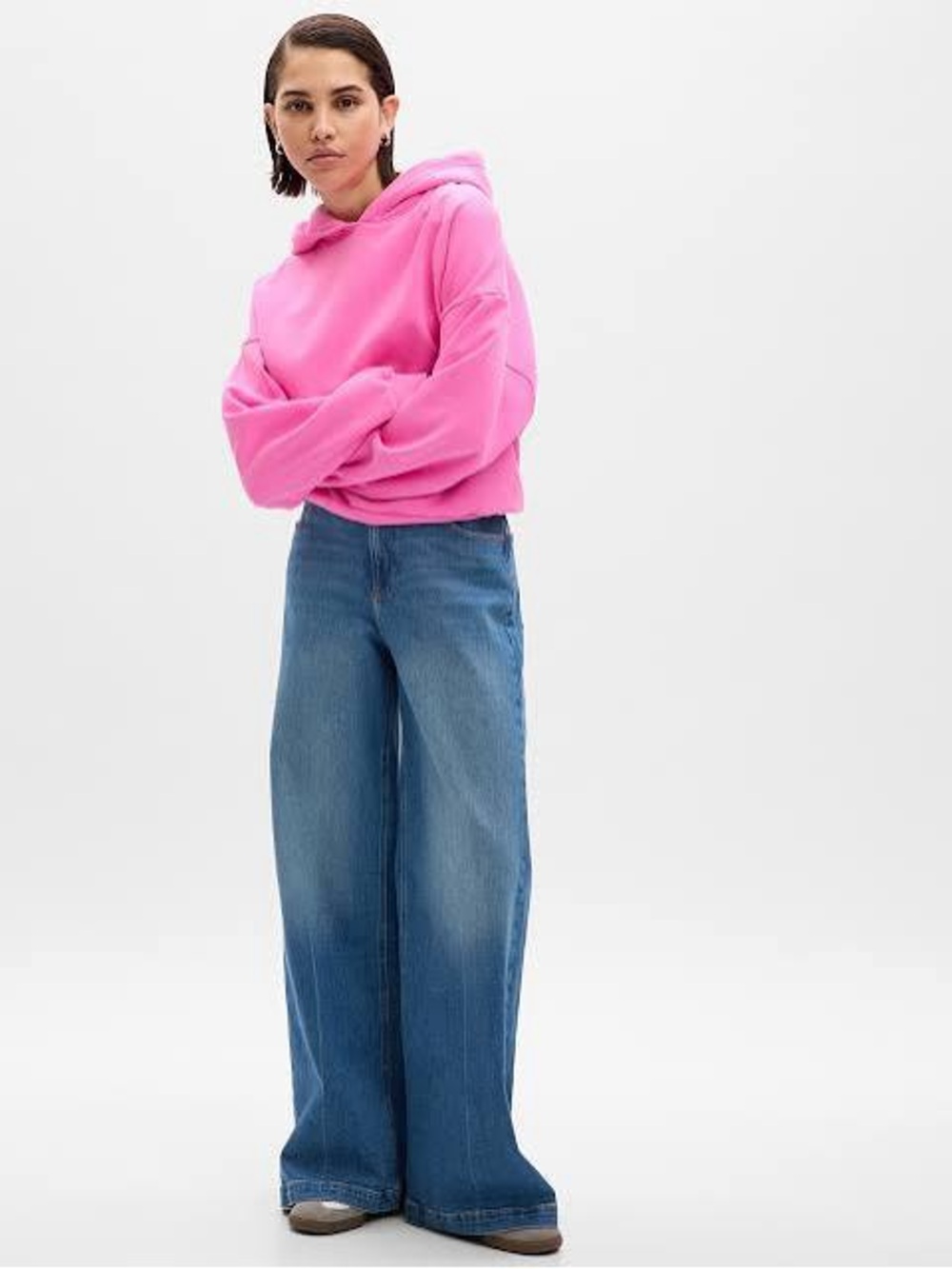 GAP Standout Pink Vintage Soft Hoodie Sweatshirt